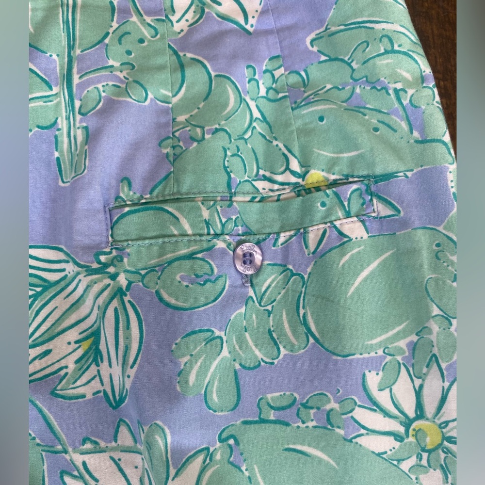Lilly Pulitzer Crab And Flower Mini Skirt - Picture 2 of 5